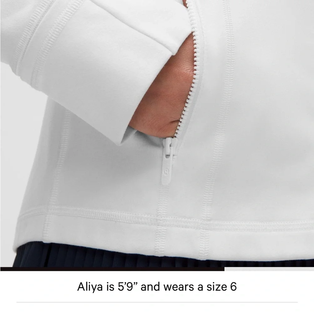 Lululemon Athletica White Utility Jacket - Picture 2 of 12